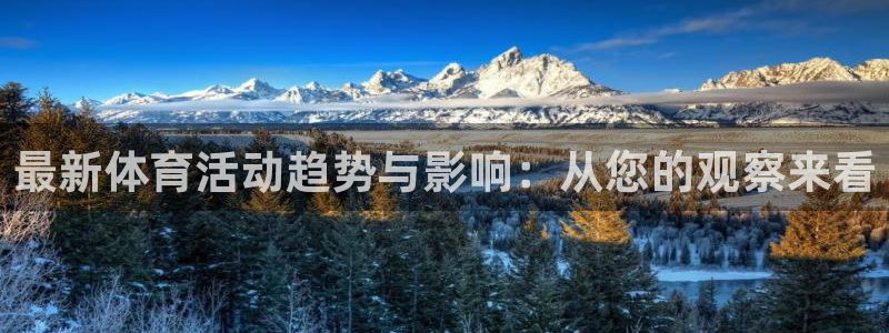 最新体育活动趋势与影响：从您的观察来看